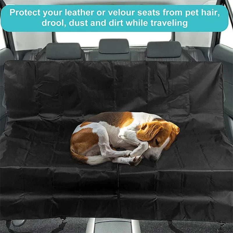1pc/2pcs Waterproof 600D Oxford Cloth Dog Car Seat Cover Pet Travel Dog Carrier Car Trunk Mat SUV Cargo Liner For Dogs